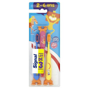 Signal Gyermek fogkefe  Kids Ultra Soft 3 db