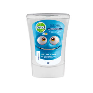 Dettol Kids Kalandor 250 ml folyékony szappanutántöltő érintés nélküli adagolóhoz gyermekek számára
