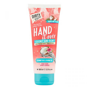 Dirty Works Kéz és a körömápoló krém kókusz illattal (Coconut Hand Cream) 100 ml