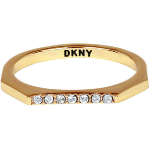 DKNY Stílusos nyolcszög alakú gyűrű Charakter 5548758 55 mm