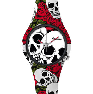 Doodle Skull Mood Roses and Skulls DOSK001