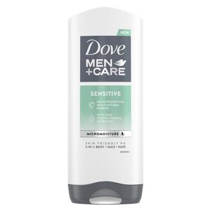 Dove Men+Care Sensitive (3 in 1 Shower Gel) férfi tusfürdő 400 ml