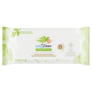 Dove Nedves törlőkendők gyerekeknekBaby(Biodegradable Wipes) 75 db