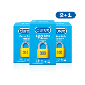 Durex Óvszer  Extra Safe 2+1