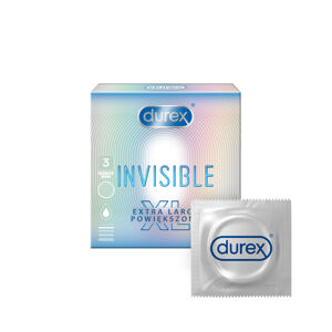 Durex Óvszer Invisible XL 3 db
