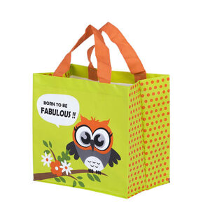KPPS ECO Owl Bagoly táska Sárga