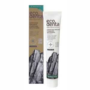 Ecodenta Jungle Fruits (Charocal Whitening Toothpaste) 75 ml organikus fekete színű fehérítő fogkrém