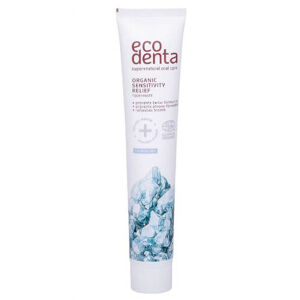 Ecodenta (Organic Sensitivity Relief Toothpaste) 75 ml organikus fogkrém érzékeny fogakra sóval