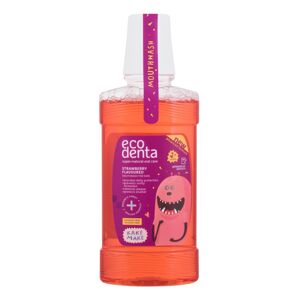 Ecodenta Eperízű szájvíz gyerekeknek Super+Natural Oral Care (Strawberry Flavoured Mouthwash For Kids) 250 ml