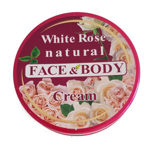ELLEMARE Arcbőr- és testápoló krém 2 az 1-ben White Rose Natural 300 g