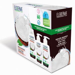 Eloderma Test- és hajápoló ajándék készlet  Coconut