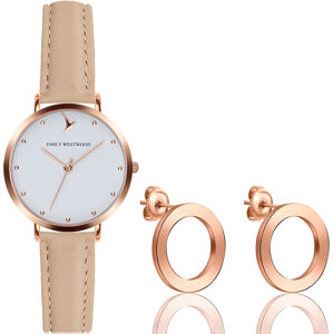 Emily Westwood Kilmore Cream Rose Gold Set EWS102