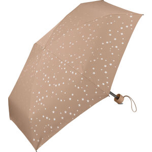 Esprit Női összecsukható esernyő Ultra Mini Pouch Copper stars chocolate malt 53331
