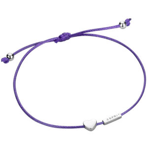 Esprit Lila, vezeték nélküli karkötő, szívvel, mini ESBR00711721