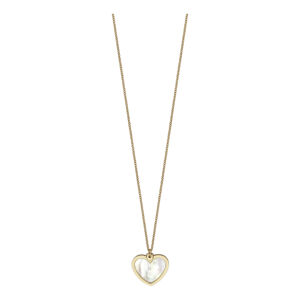 Esprit Aranyozott nyaklánc gyöngy szívvel ESNL01412245