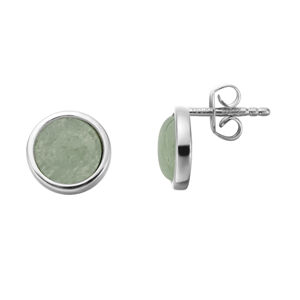 Esprit Ezüst fülbevaló zöld kövekkel Candy ESER01451100