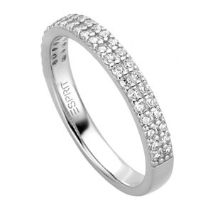 Esprit Gyengéd ezüst kristály gyűrű Play ESRG015411 55 mm