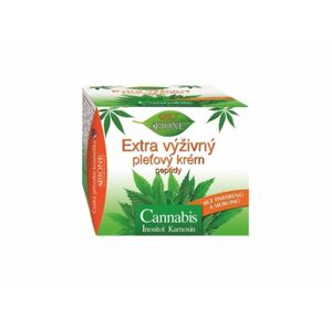 Bione Cosmetics Extra tápláló bőrápoló krém Cannabis 51 ml