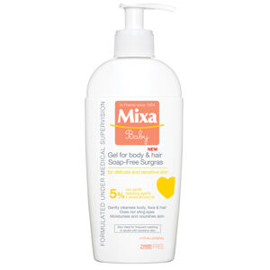 Mixa Extra tápláló tisztító gél testre és hajrA gyermekeknek 5% 250 ml