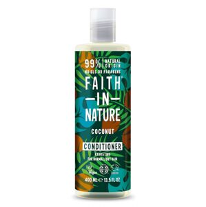 Faith in Nature Hidratáló kondicionáló normál és száraz hajra  Kókusz (Hydrating Conditioner) 400 ml