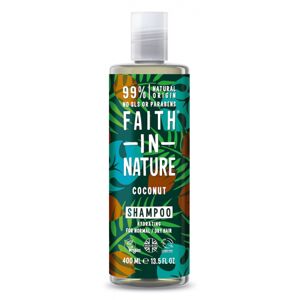 Faith in Nature Hidratáló természetes sampon normál és száraz hajra  Kókusz (Hydrating Shampoo) 400 ml