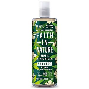 Faith in Nature Természetes sampon Kender és Limnanthes douglasii (Shampoo) 400 ml
