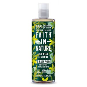 Faith in Nature Természetes tengeri moszat sampon minden hajtípusra (Detoxifying Shampoo) 400 ml