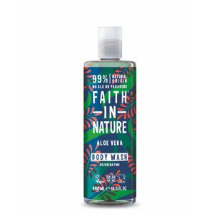 Faith in Nature Fiatalító természetes tusfürdő Aloe vera (Body Wash) 400 ml