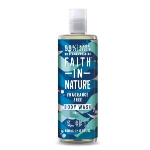 Faith in Nature Természetes hipoallergén tusfürdő parfüm nélkül  (Body Wash) 400 ml
