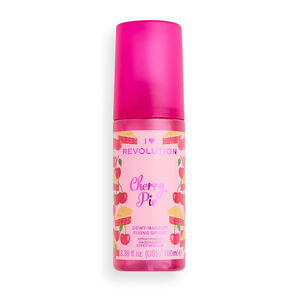 I Heart Revolution Sminkrögzítő spray  I♥Revolution Cherry Pie (Dewy Makeup Fixing Spray) 100 ml