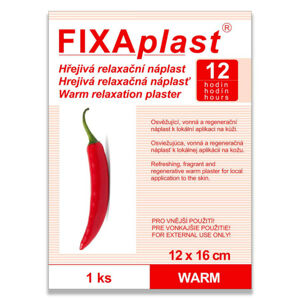 FIXAplast Kapszaicin melegítő tapasz WARM 12 x 16 cm 1 db