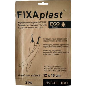 FIXAplast FIXAplast ECO - kapszaicin tapasz NATURE HEAT, 2 db