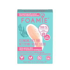 Foamie Tisztító szappan pattanásos bőrre Deep Pore Cleansing (Cleansing Face Bar) 60 g