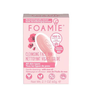 Foamie Tisztító szappan minden bőrtípusra Gentle Cleansing (Cleansing Face Bar) 60 g