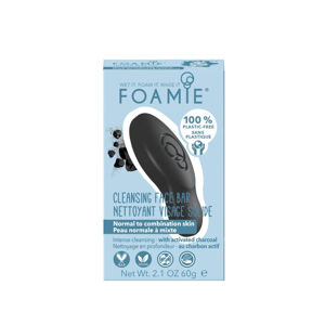 Foamie Too Coal to Be True (Cleansing Face Bar) 60 g Pleťápoló szappan normál és vegyes bőrre