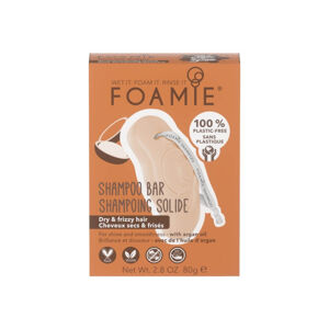 Foamie Kiss Me Argan (Shampoo Bar) 80 g szilárd sampon száraz és göndör hajra