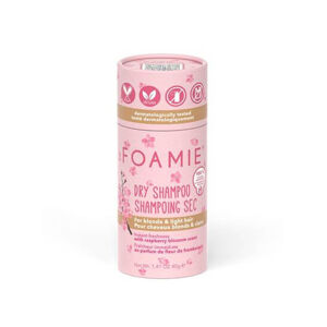 Foamie Száraz sampon barna és sötét hajra Berry Brunette (Dry Shampoo) 40 g