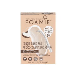 Foamie Kiss Me Argan (Conditioner Bar) 80 g szilárd balzsam száraz és göndör hajra