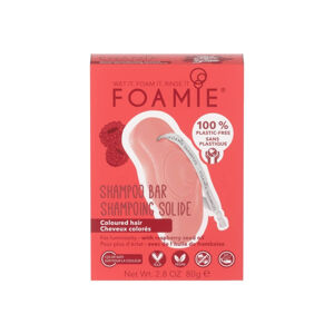 Foamie Szilárd sampon festett hajra The Berry Best (Shampoo Bar) 80 g