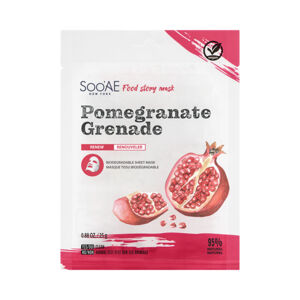 SOO`AE Megújító maszk Pomegranate (Food Story Mask) 25 g