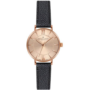 Frederic Graff Shispare Black Leather Strap FCG-B034R