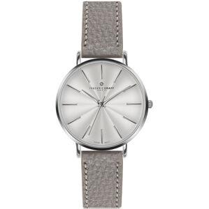 Frederic Graff Silver Monte Rosa Lychee grey Leather FAL-B015S