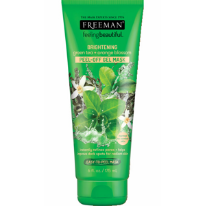 Freeman  Feeling Beautiful Zöld tes & Narancsvirág hámlasztó gél maszk (Peel Off Gel Mask) 175 ml