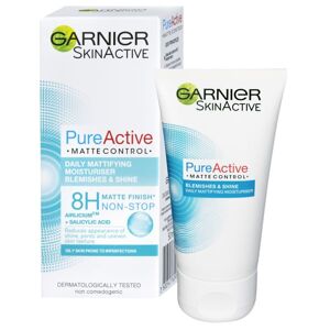 Garnier Mattító hidratáló krém kombinált és zsíros bőrre SkinActive Pure Active (Mattifying Moisturiser) 50 ml