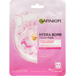 Garnier Hidratáló textil maszk Sakura Skin Naturals Hydra Bomb (Tissue Mask) 28 g