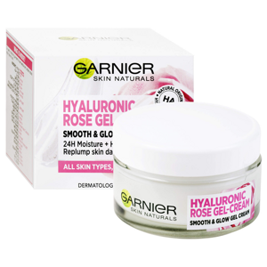 Garnier Arcápoló bőrvilágosító szérum Skin Naturals(Hyaluronic Rose Gel-Cream) 50 ml