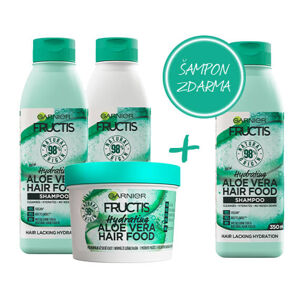 Garnier Kedvezményes csomag Fructis Hair Food Aloe