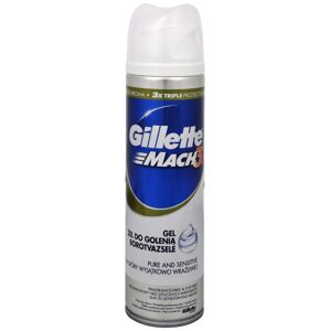 Gillette Mach3 Pure And Sensitive borotvazselé érzékeny bőrre (Gel) 200 ml