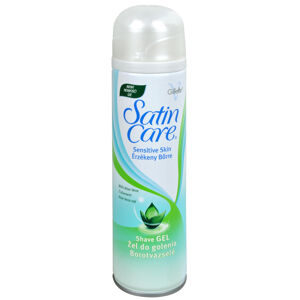 Gillette Satin Care Aloe Vera borotvazselé száraz és érzékeny bőrre (Shave Gel) 200 ml