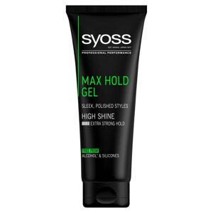 Syoss Max Hold Gél (High ShineExtra Strong Hold) hajzselé  250 ml